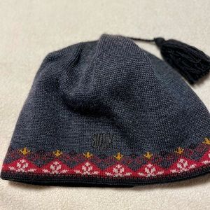 Swix Unisex Beanie Hat One Size Ski Skiing Hiking 100% Wool Made in Canada